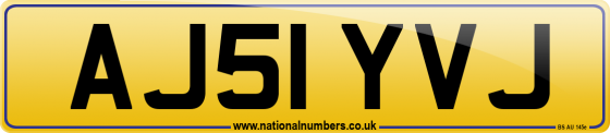 AJ51 YVJ