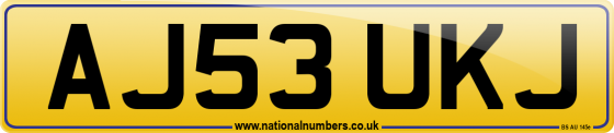 AJ53 UKJ