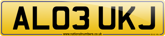 AL03 UKJ