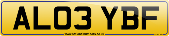 AL03 YBF