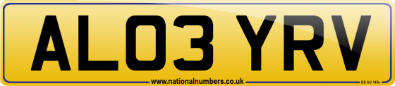 AL03 YRV