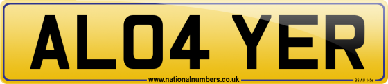AL04 YER