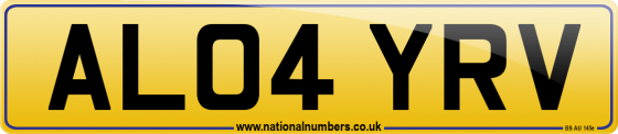 AL04 YRV