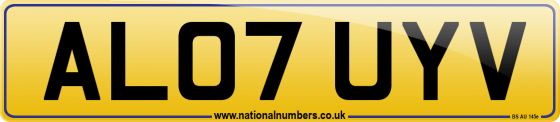 AL07 UYV
