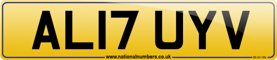 AL17 UYV
