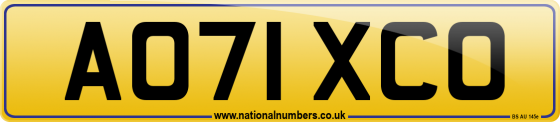 AO71 XCO