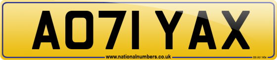 AO71 YAX