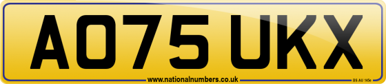 AO75 UKX