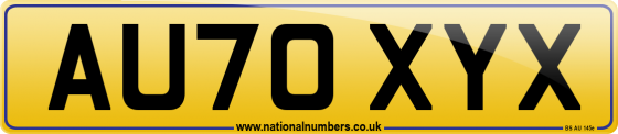 AU70 XYX