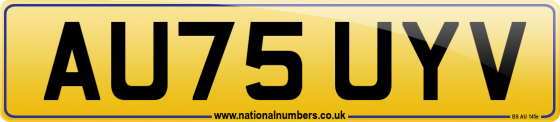 AU75 UYV
