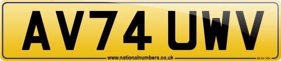 AV74 UWV