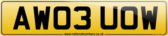 AW03 UOW
