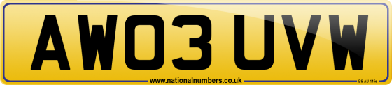 AW03 UVW
