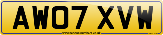 AW07 XVW