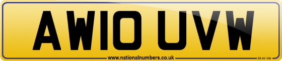 AW10 UVW