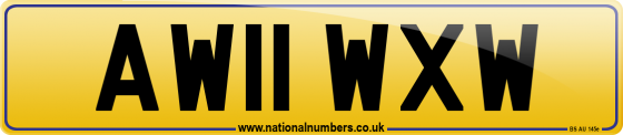 AW11 WXW