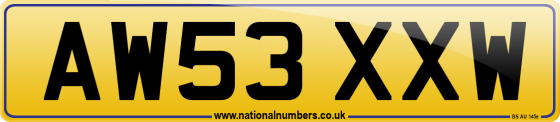 AW53 XXW