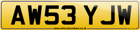 AW53 YJW