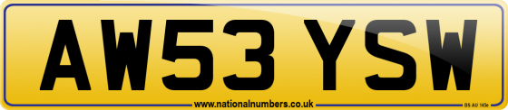 AW53 YSW