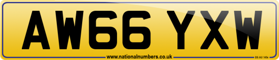 AW66 YXW