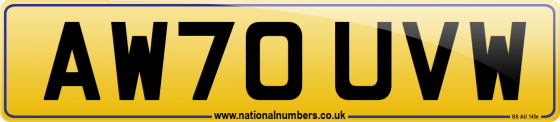 AW70 UVW