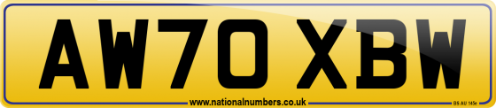 AW70 XBW