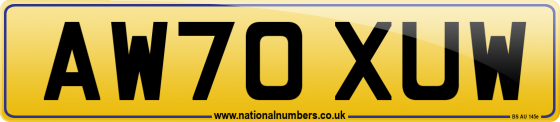 AW70 XUW