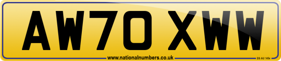 AW70 XWW