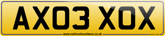 AX03 XOX