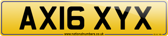 AX16 XYX