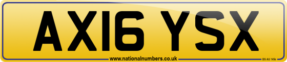 AX16 YSX