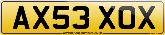 AX53 XOX