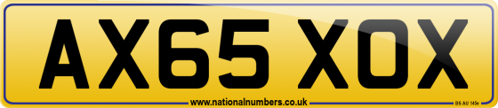AX65 XOX