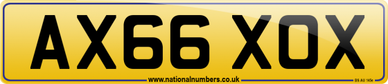 AX66 XOX