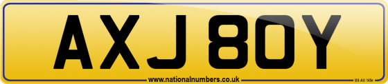 AXJ 80Y