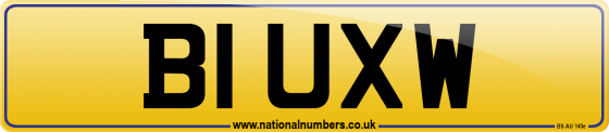 B1 UXW