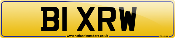 B1 XRW