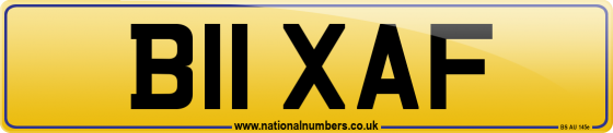 B11 XAF