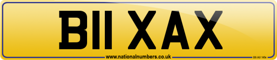B11 XAX
