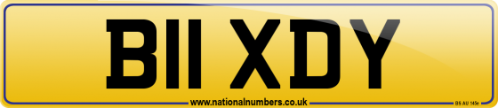 B11 XDY