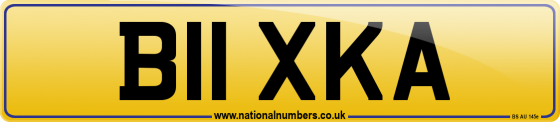 B11 XKA