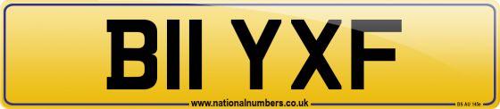 B11 YXF