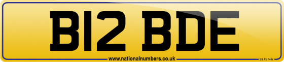 B12 BDE