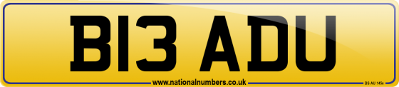 B13 ADU