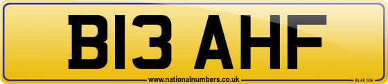 B13 AHF
