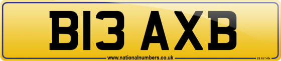 B13 AXB