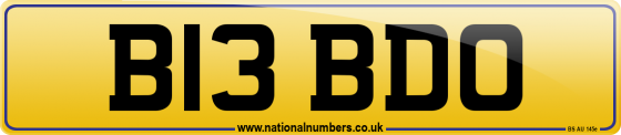 B13 BDO
