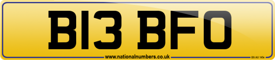B13 BFO