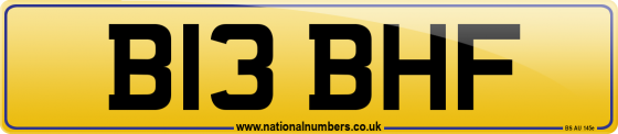 B13 BHF