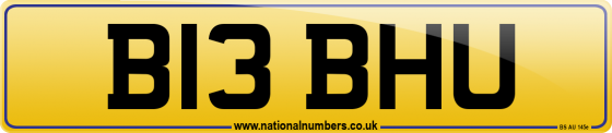 B13 BHU